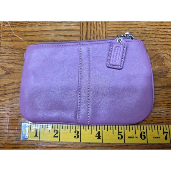 Coach Handbags - Coach Pink Lavander Glovetanned Leather Top Zip F42389 Walker Bag